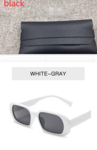 Retro Small Frame Sunglasses Female Candy Color Colorful Fashion Sunglasses - Noctraoptics