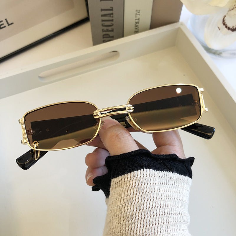 Net Red Female Sunglasses Korean Style Trendy Sunglasses - Noctraoptics