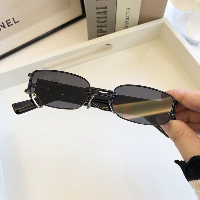 Net Red Female Sunglasses Korean Style Trendy Sunglasses - Noctraoptics