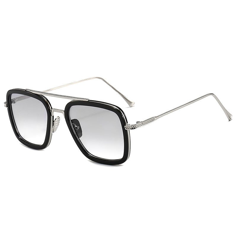New Iron Man Sunglasses European and American Fashion Box Downey Same Sunglasses Mens Trendy Glasses Cross - border - Noctraoptics