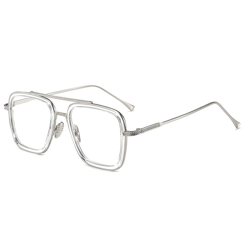 New Iron Man Sunglasses European and American Fashion Box Downey Same Sunglasses Mens Trendy Glasses Cross - border - Noctraoptics