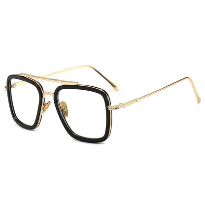 New Iron Man Sunglasses European and American Fashion Box Downey Same Sunglasses Mens Trendy Glasses Cross - border - Noctraoptics