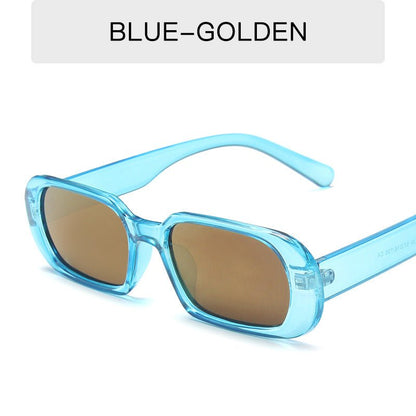 Retro Small Frame Sunglasses Female Candy Color Colorful Fashion Sunglasses - Noctraoptics