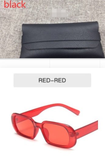 Retro Small Frame Sunglasses Female Candy Color Colorful Fashion Sunglasses - Noctraoptics