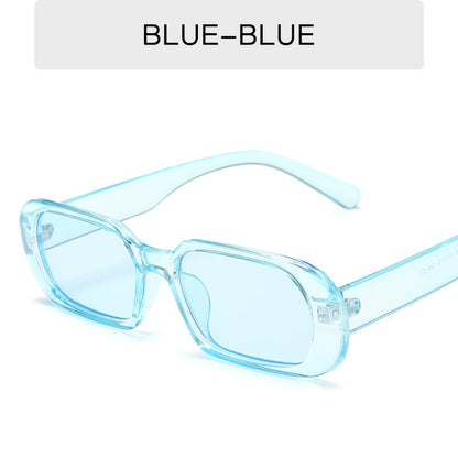 Retro Small Frame Sunglasses Female Candy Color Colorful Fashion Sunglasses - Noctraoptics