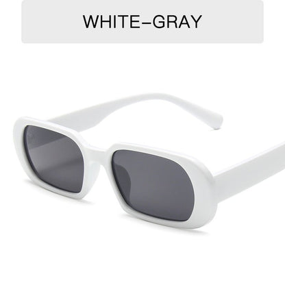 Retro Small Frame Sunglasses Female Candy Color Colorful Fashion Sunglasses - Noctraoptics