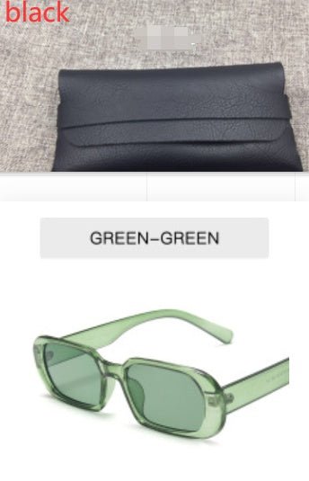 Retro Small Frame Sunglasses Female Candy Color Colorful Fashion Sunglasses - Noctraoptics