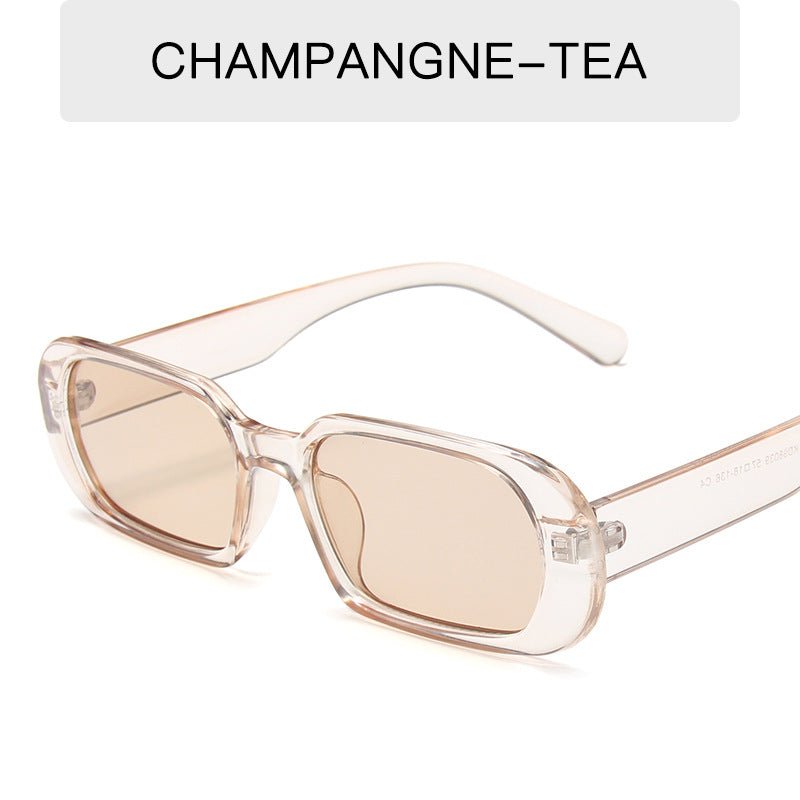 Retro Small Frame Sunglasses Female Candy Color Colorful Fashion Sunglasses - Noctraoptics
