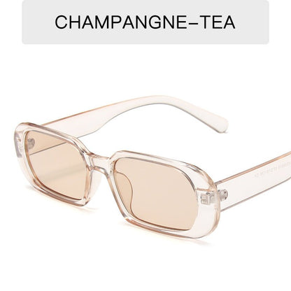Retro Small Frame Sunglasses Female Candy Color Colorful Fashion Sunglasses - Noctraoptics