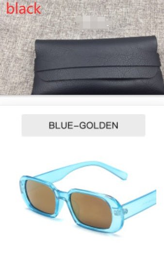 Retro Small Frame Sunglasses Female Candy Color Colorful Fashion Sunglasses - Noctraoptics